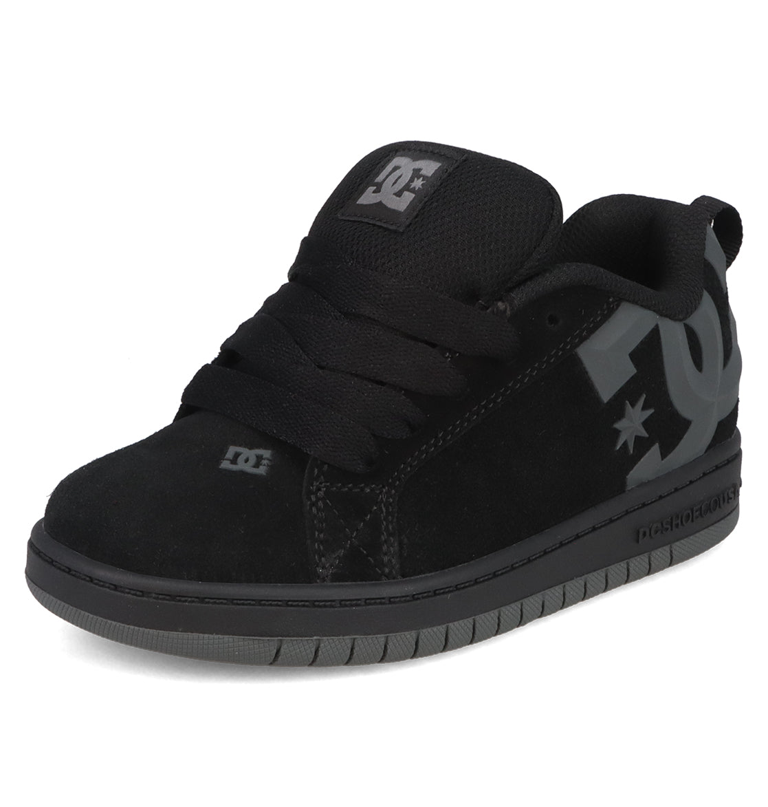 Kids' Court Graffik Beveled Special Edition Shoes - Black/Grey | DC Shoes