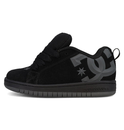 Kids' Court Graffik Beveled Special Edition Shoes - Black/Grey | DC Shoes