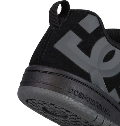 Kids' Court Graffik Beveled Special Edition Shoes - Black/Grey | DC Shoes