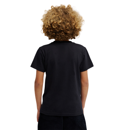 Kids' Side Flame Tee - Black | DC Shoes