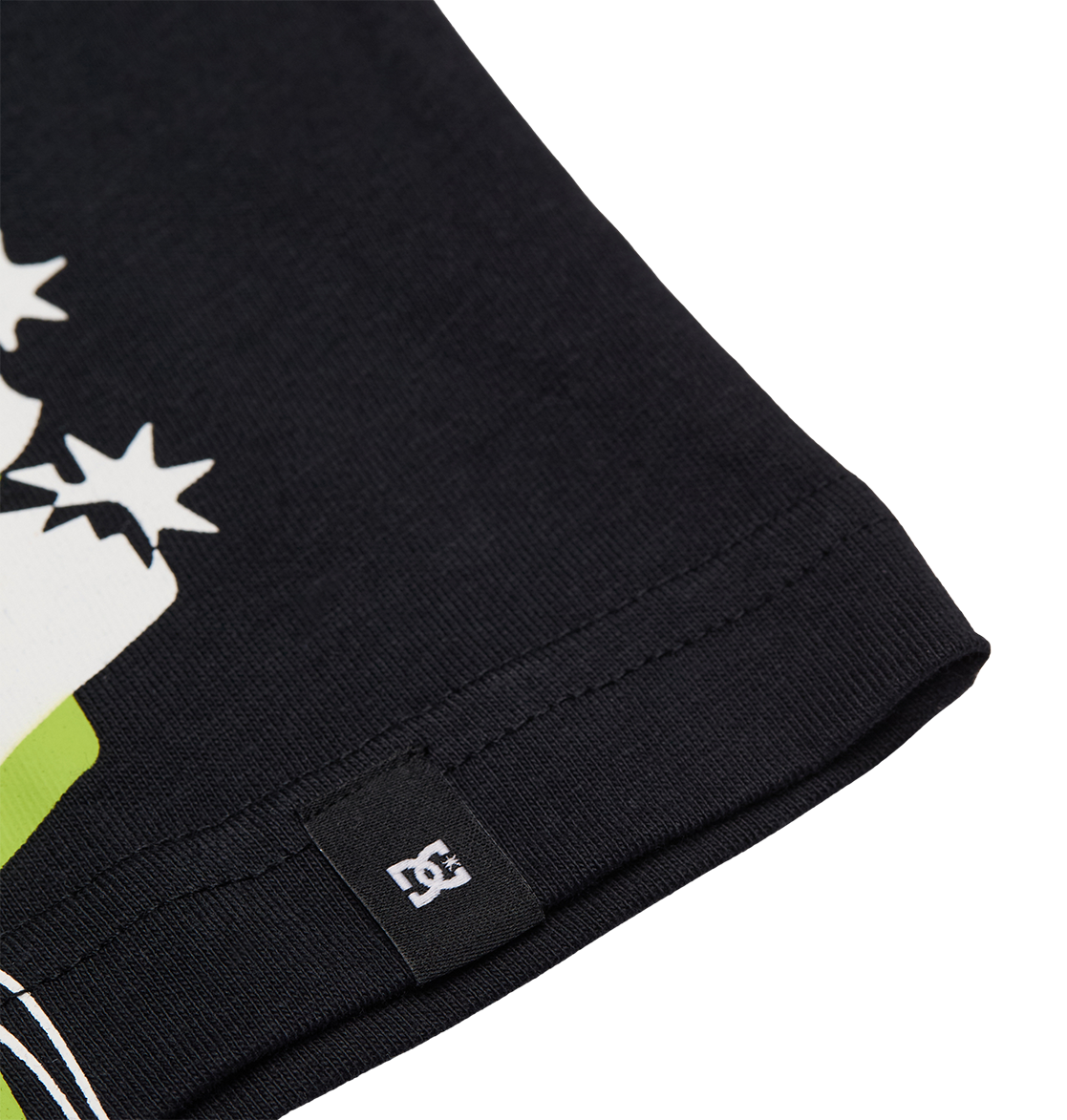 Kids' Side Flame Tee - Black | DC Shoes