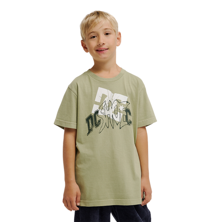 Kids' Speratic Tee - Oil Green | DC Shoes