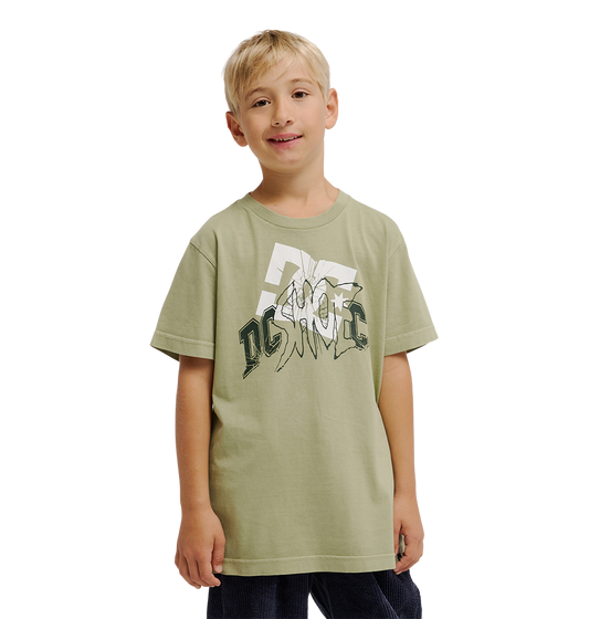 Kids' Speratic Tee - Oil Green | DC Shoes