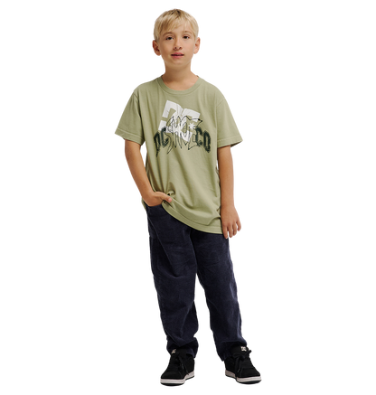 Kids' Speratic Tee - Oil Green | DC Shoes