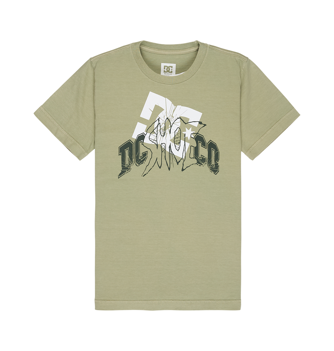 Kids' Speratic Tee - Oil Green | DC Shoes