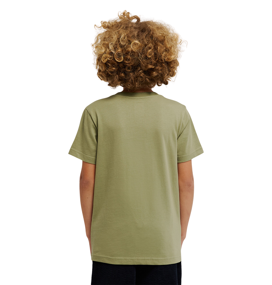 Kids' Star Filled Tee - Oil Green | DC Shoes