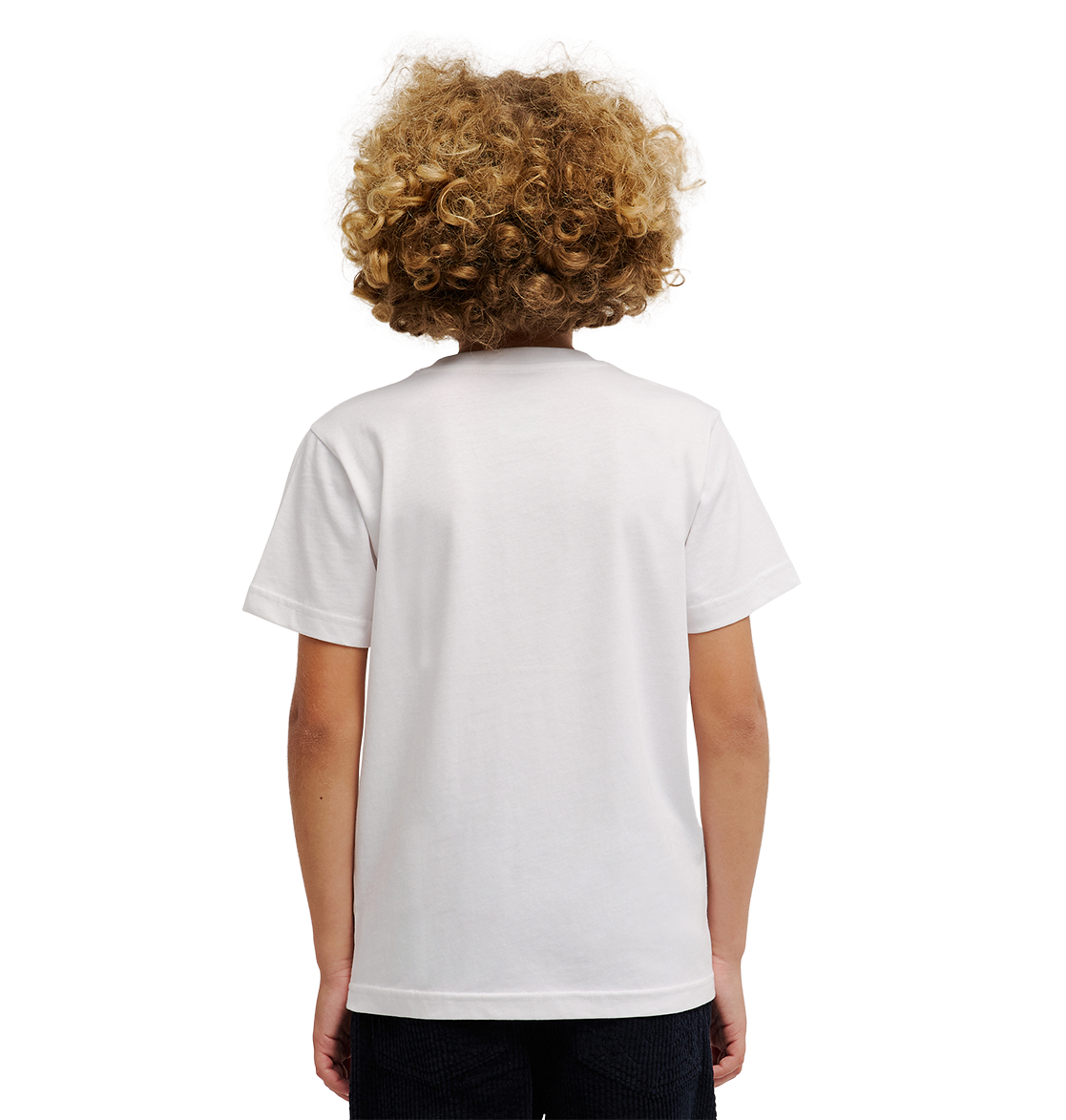 Kids' Side Flame Tee - White | DC Shoes