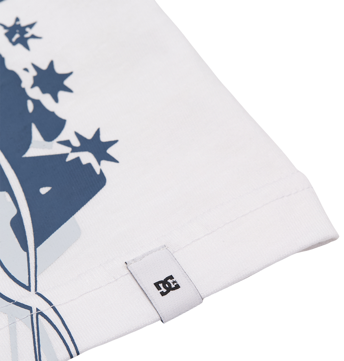 Kids' Side Flame Tee - White | DC Shoes