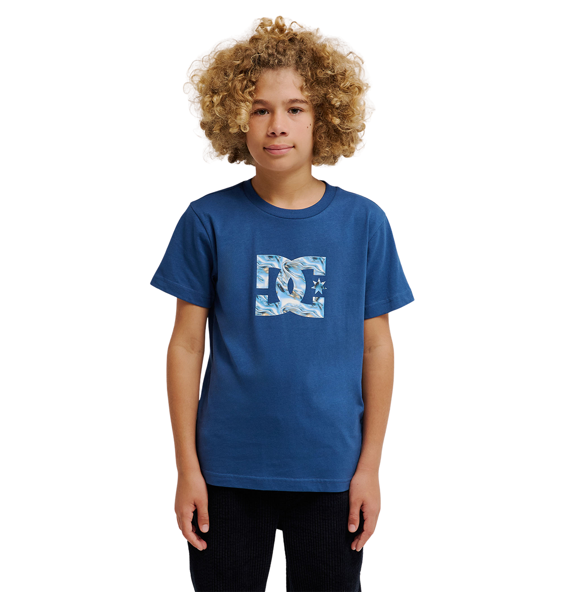 Kids' Star Filled Tee - Ensign Blue | DC Shoes