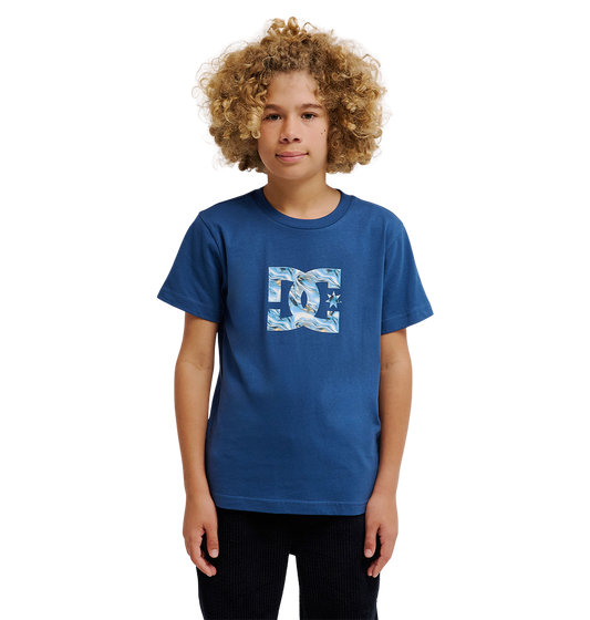 Kids' Star Filled Tee - Ensign Blue | DC Shoes