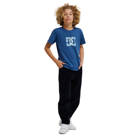 Kids' Star Filled Tee - Ensign Blue | DC Shoes