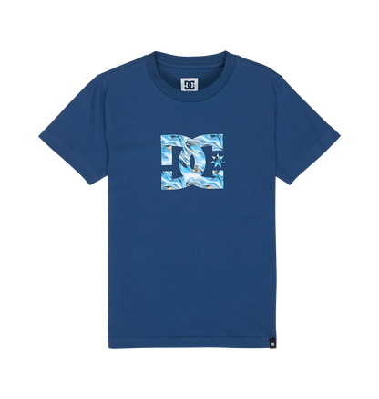 Kids' Star Filled Tee - Ensign Blue | DC Shoes