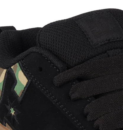 Kids' Court Graffik Shoes - Black/Camo/Gum | DC Shoes