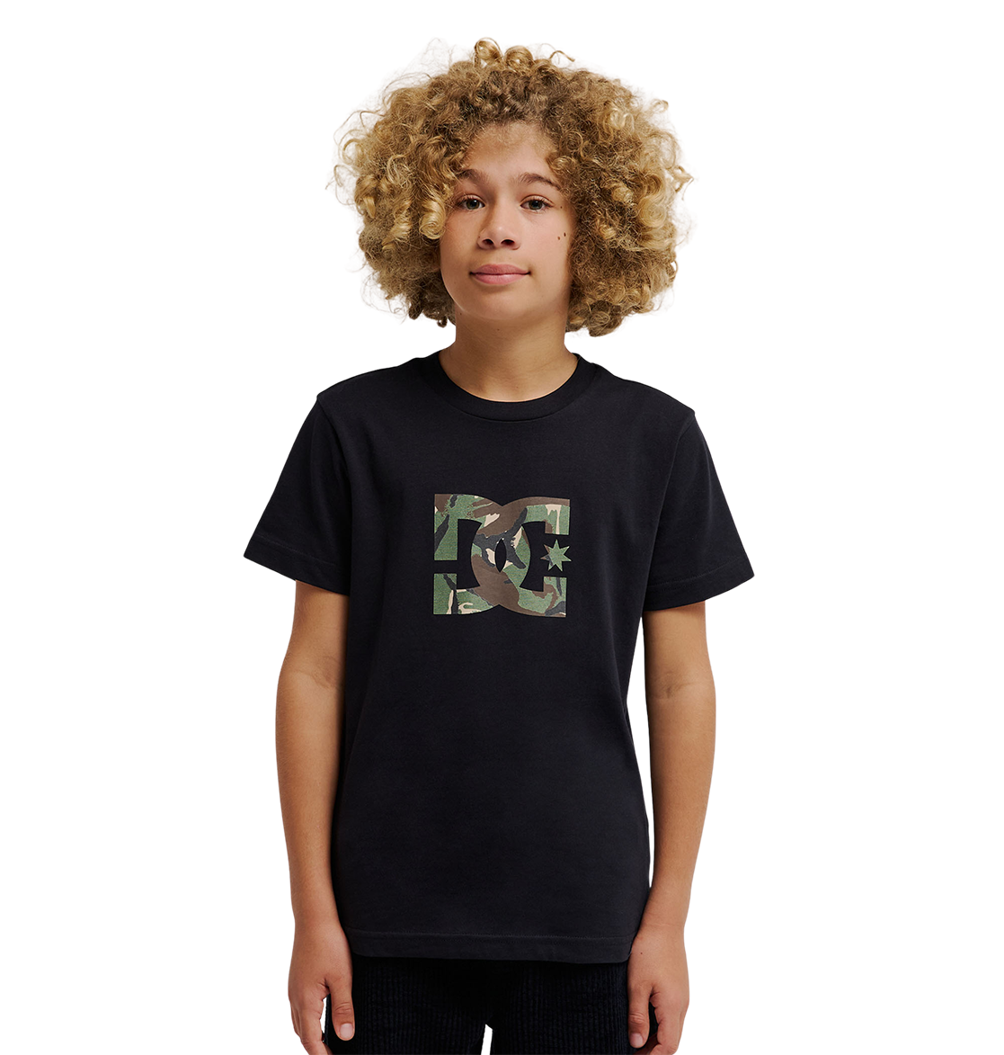 Kids' Star Filled Tee - Black | DC Shoes