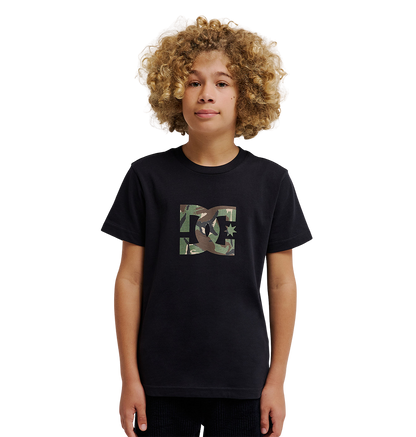 Kids' Star Filled Tee - Black | DC Shoes