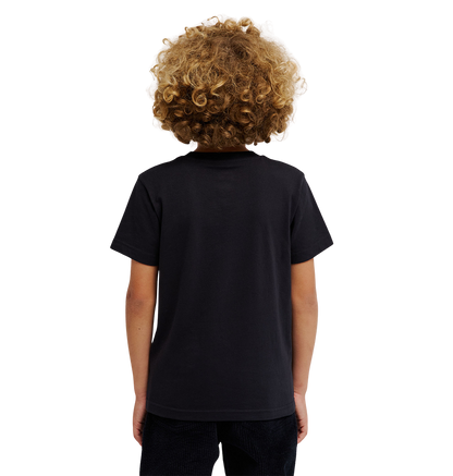 Kids' Star Filled Tee - Black | DC Shoes