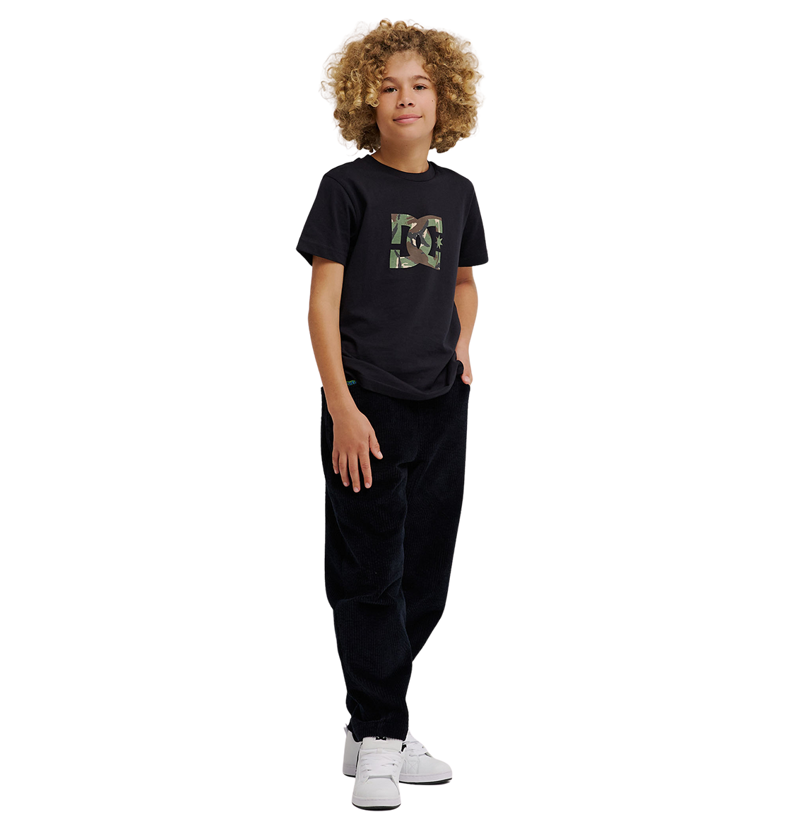 Kids' Star Filled Tee - Black | DC Shoes