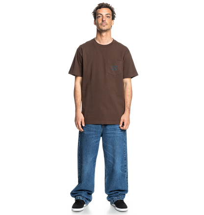 Men's DC Star Pocket Tee - Coffee Bean | DC Shoes