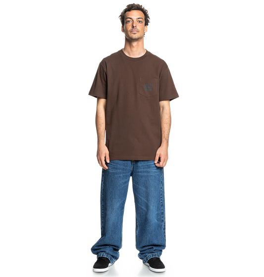 Men's DC Star Pocket Tee - Coffee Bean | DC Shoes