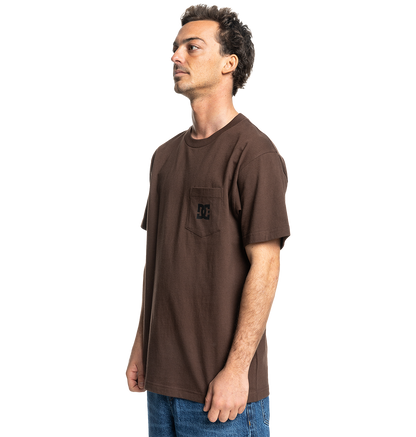 Men's DC Star Pocket Tee - Coffee Bean | DC Shoes