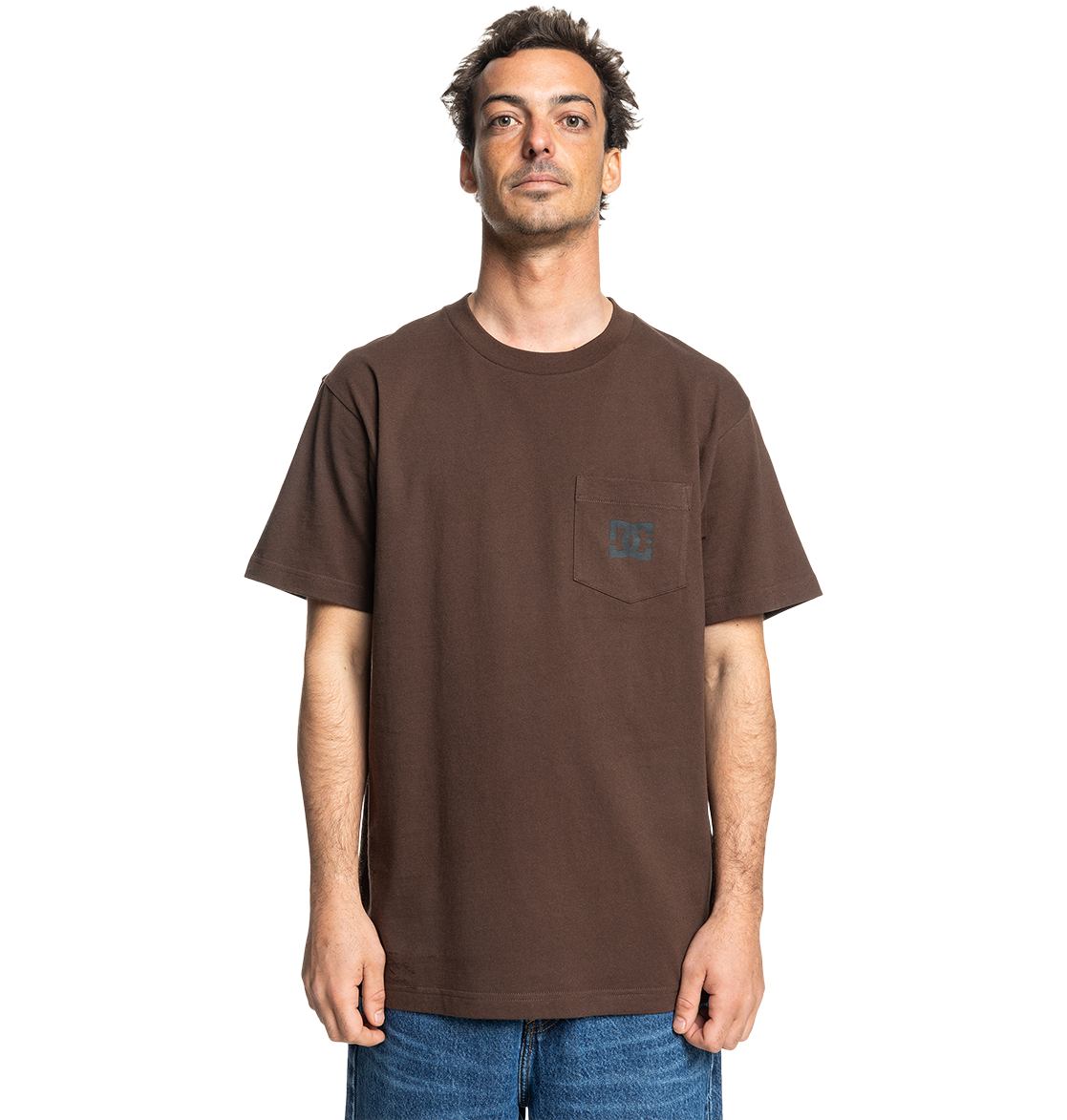 Men's DC Star Pocket Tee - Coffee Bean | DC Shoes