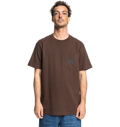 Men's DC Star Pocket Tee - Coffee Bean | DC Shoes