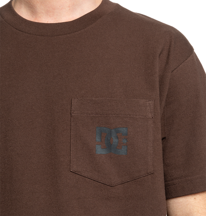 Men's DC Star Pocket Tee - Coffee Bean | DC Shoes