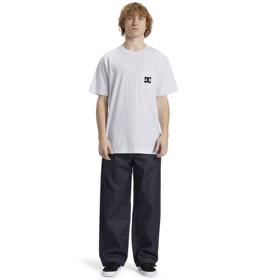 Men's DC Star Pocket Tee - White | DC Shoes