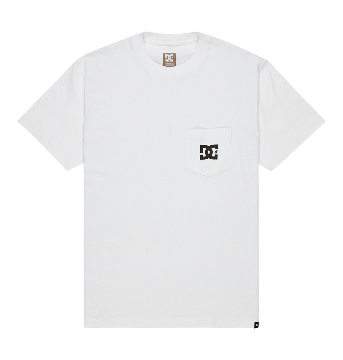 Men's DC Star Pocket Tee - White | DC Shoes