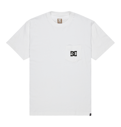 Men's DC Star Pocket Tee - White | DC Shoes
