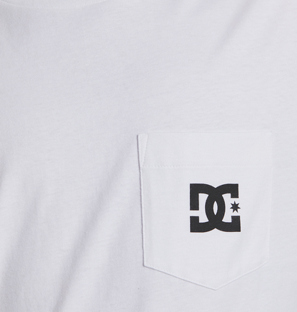 Men's DC Star Pocket Tee - White | DC Shoes