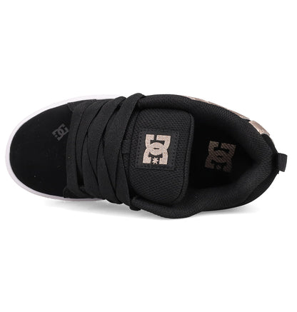 Kids' Court Graffik Shoes - Black/Rose Gold | DC Shoes