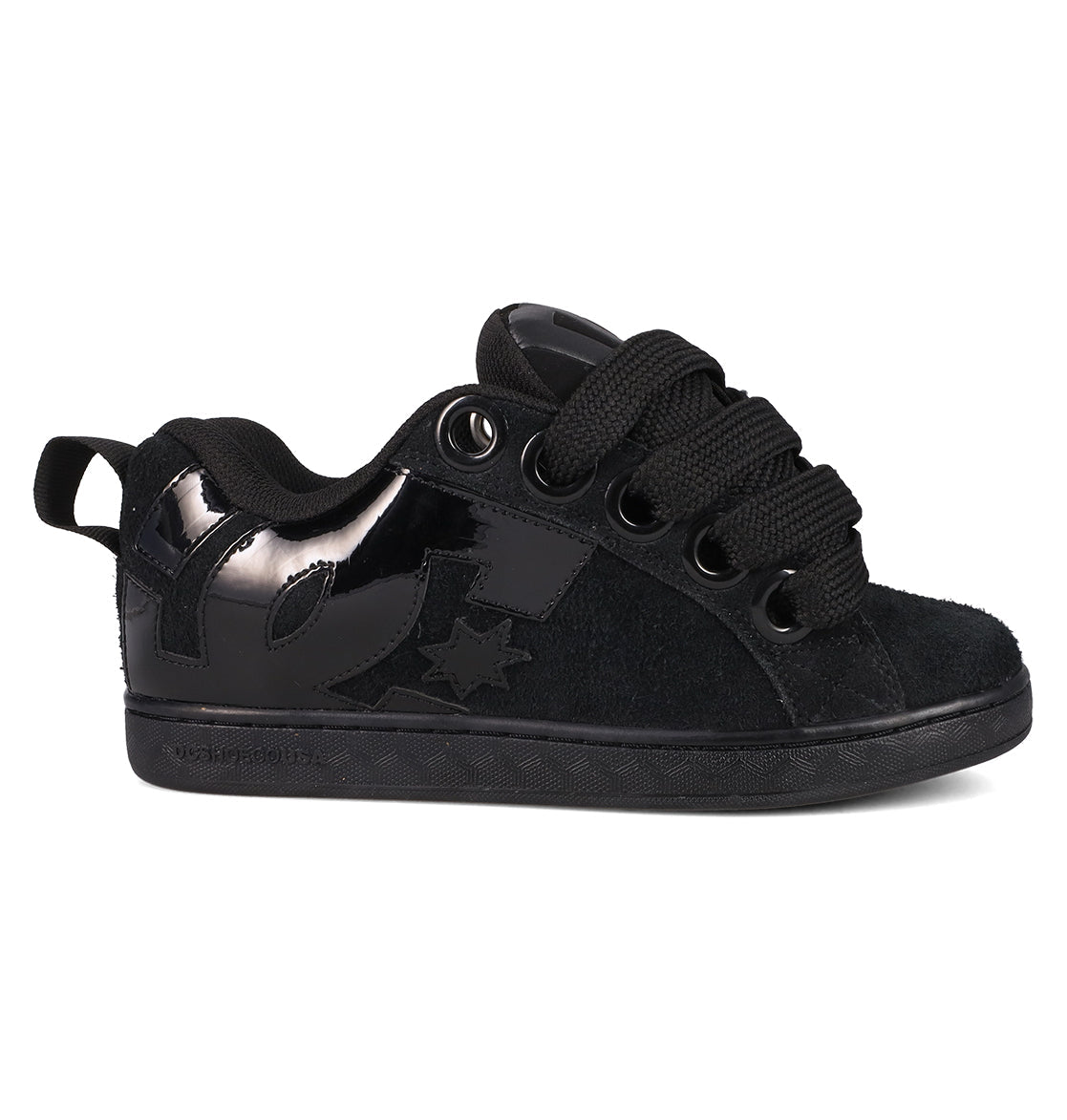 Women's Court Graffik Puff Shoes - Black | DC Shoes
