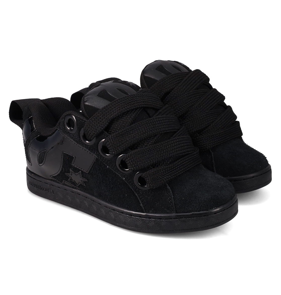 Women's Court Graffik Puff Shoes - Black | DC Shoes
