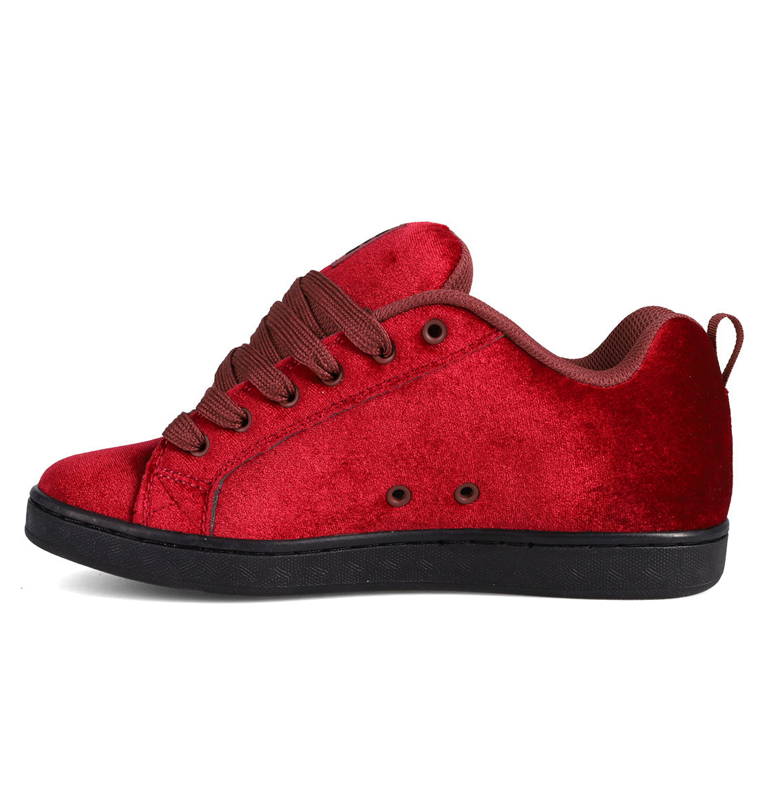 Women's Court Graffik LE Shoes - Maroon/Black | DC Shoes