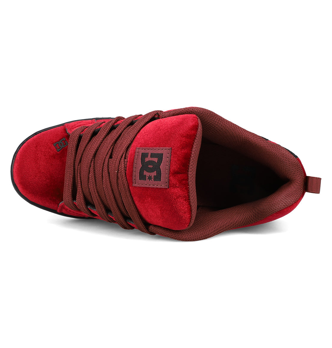 Women's Court Graffik LE Shoes - Maroon/Black | DC Shoes