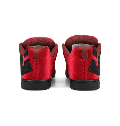 Women's Court Graffik LE Shoes - Maroon/Black | DC Shoes