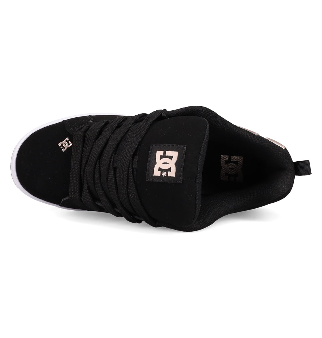 Women's Court Graffik Shoes - Black/Rose Gold | DC Shoes