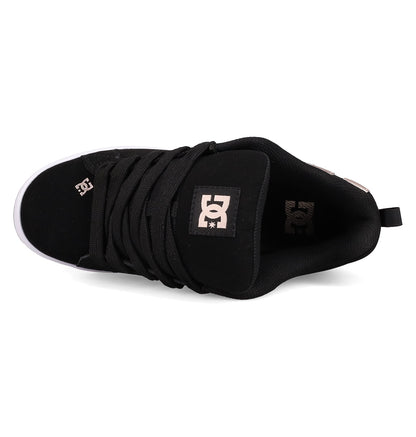 Women's Court Graffik Shoes - Black/Rose Gold | DC Shoes