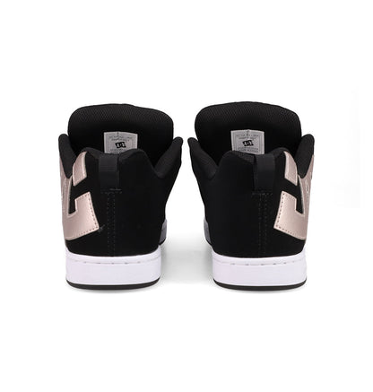 Women's Court Graffik Shoes - Black/Rose Gold | DC Shoes