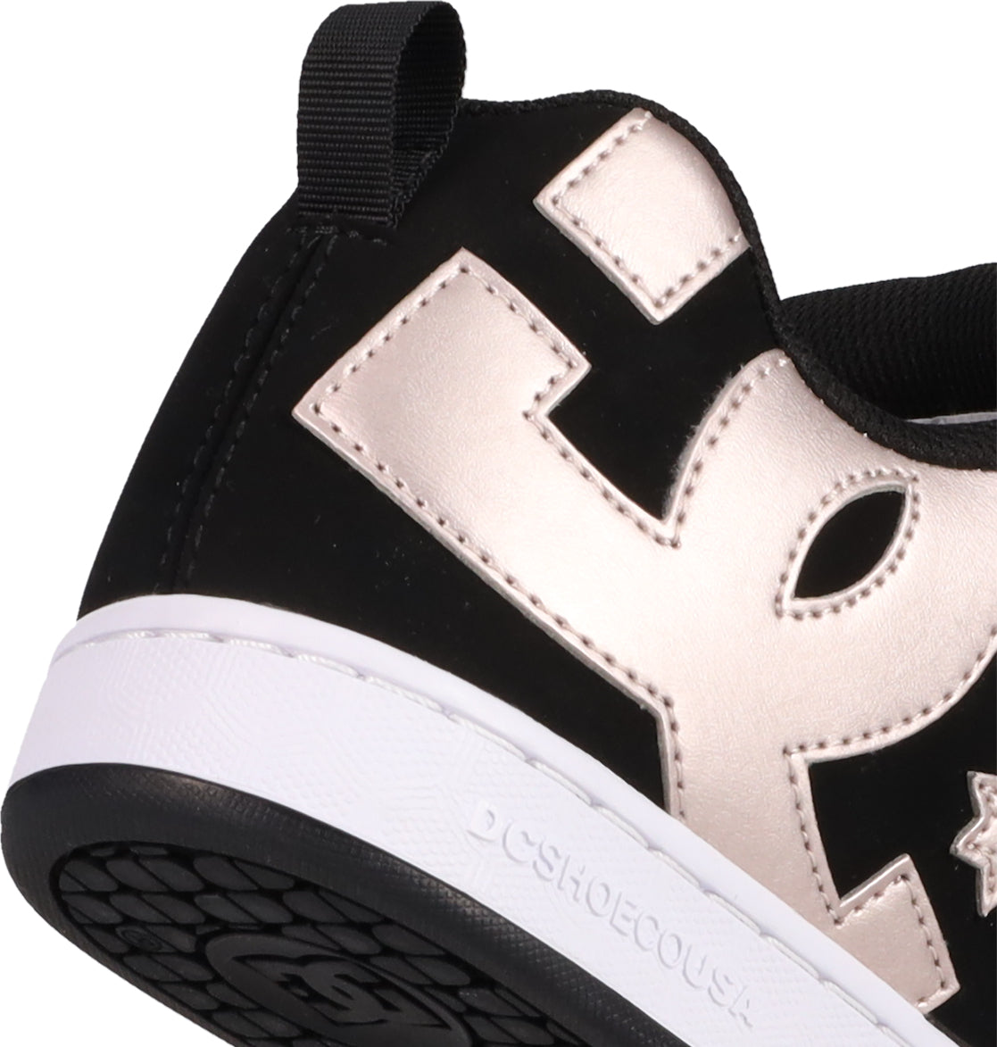 Women's Court Graffik Shoes - Black/Rose Gold | DC Shoes