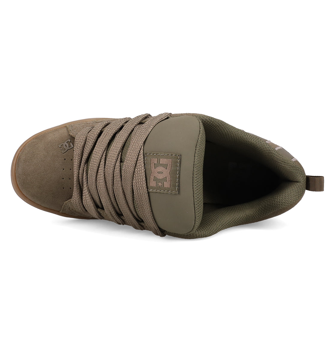 Women's Court Graffik SD Shoes - Olive/Gum | DC Shoes