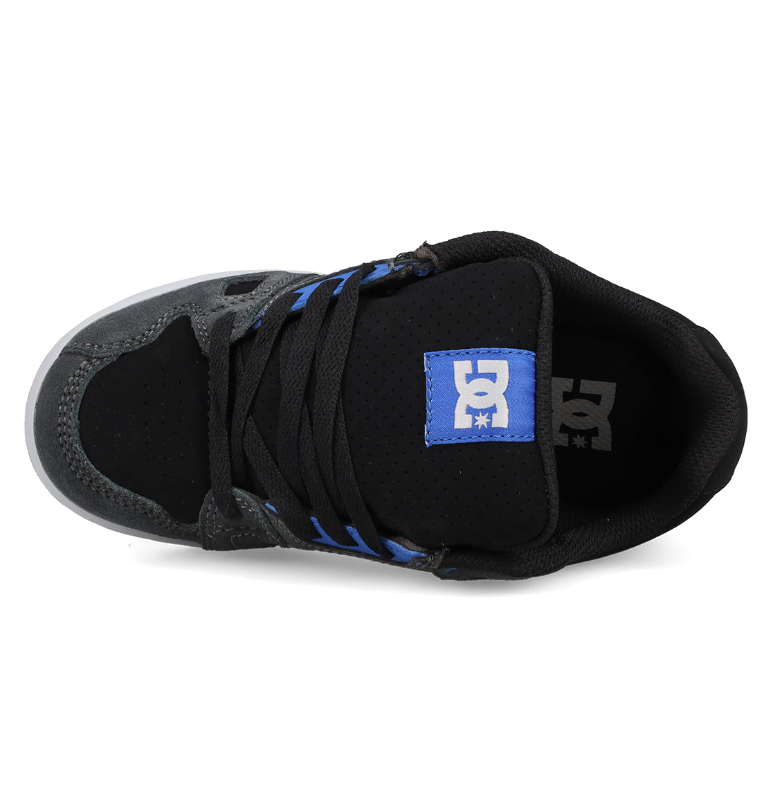 Kids' Stag Shoes - Grey/Black/Blue | DC Shoes
