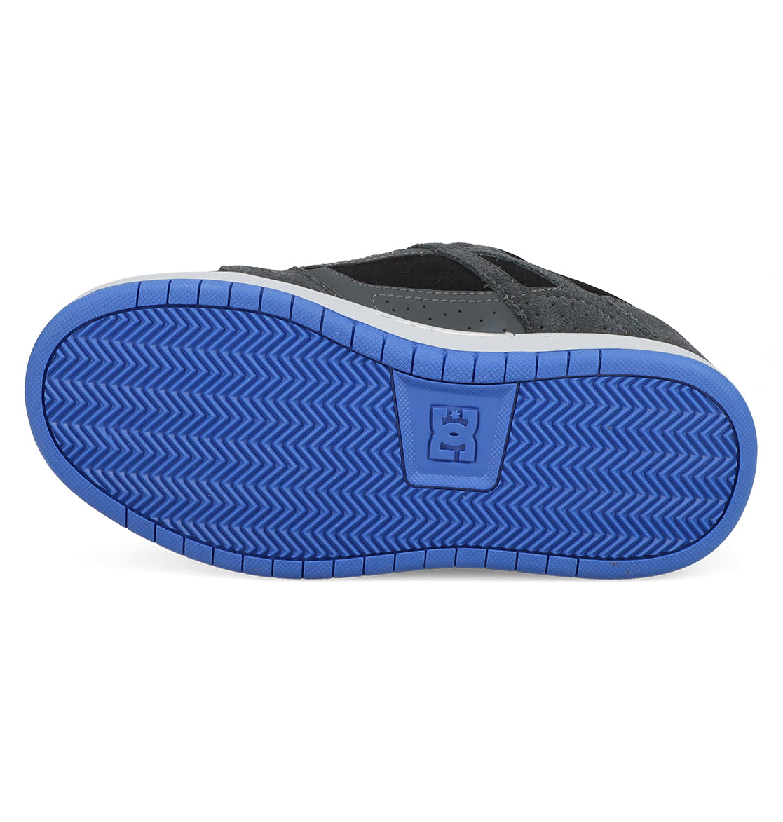 Kids' Stag Shoes - Grey/Black/Blue | DC Shoes