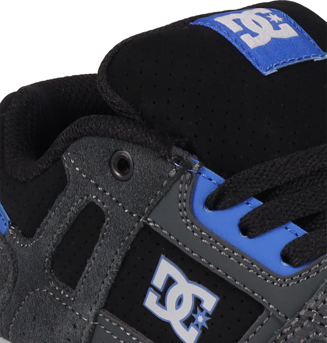 Kids' Stag Shoes - Grey/Black/Blue | DC Shoes