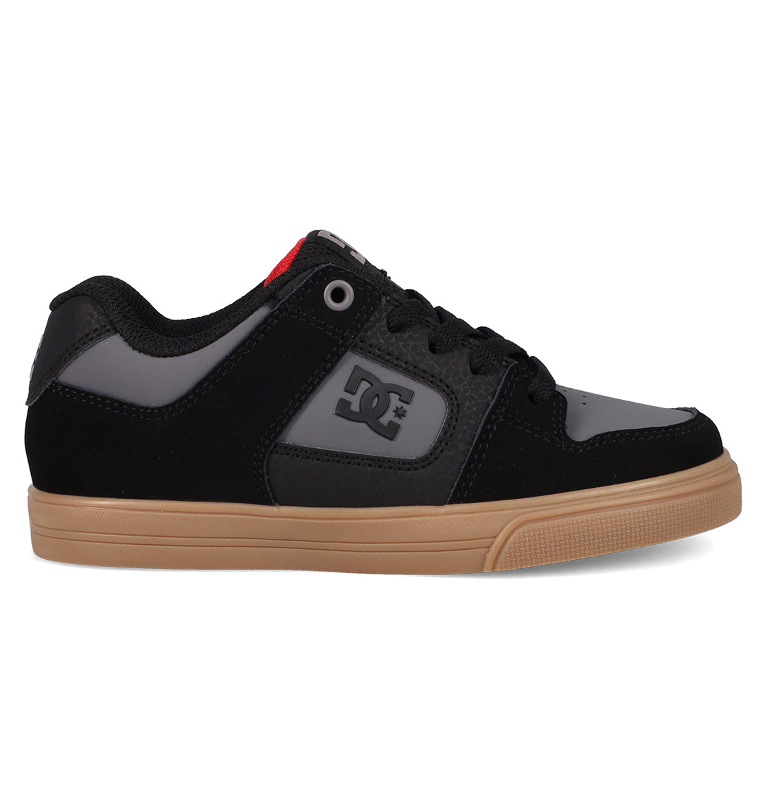 Kids' Pure Shoes - Black/Grey/Gum | DC Shoes