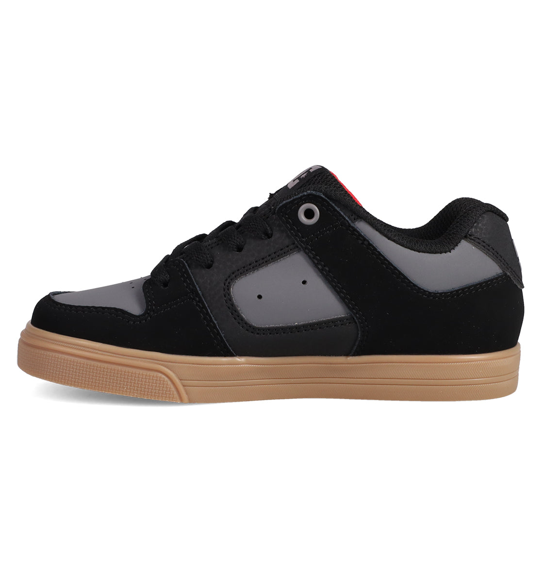 Kids' Pure Shoes - Black/Grey/Gum | DC Shoes