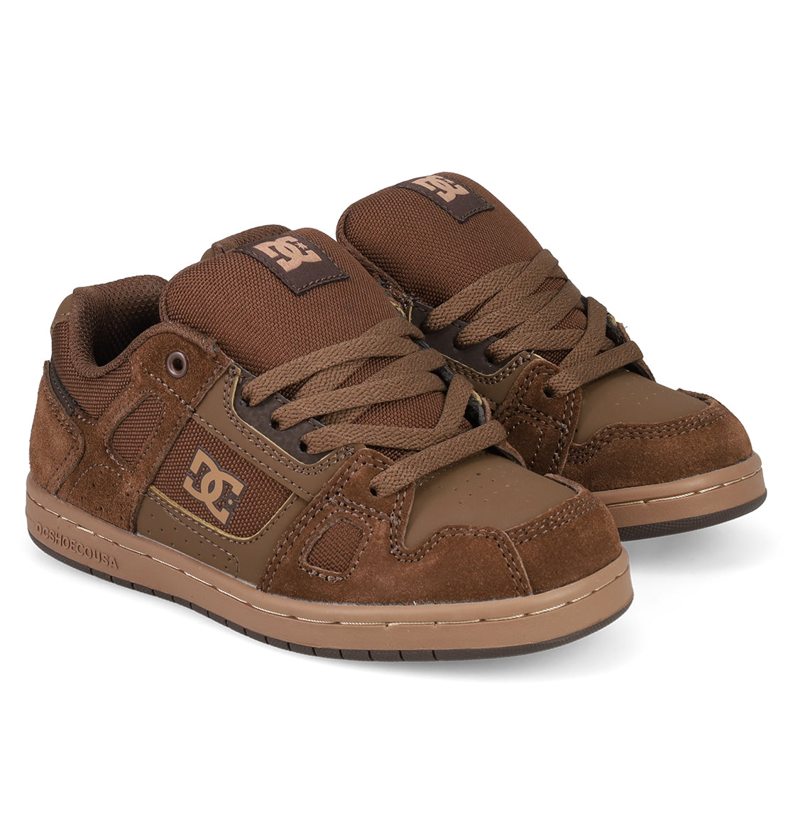 Kids' Stag Shoes - Brown/Gum | DC Shoes