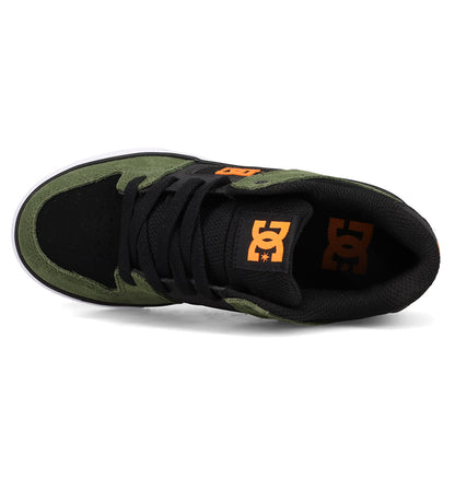 Kids' Pure Shoes - Olive/Black/Orange | DC Shoes