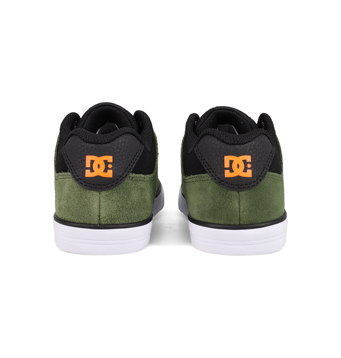 Kids' Pure Shoes - Olive/Black/Orange | DC Shoes